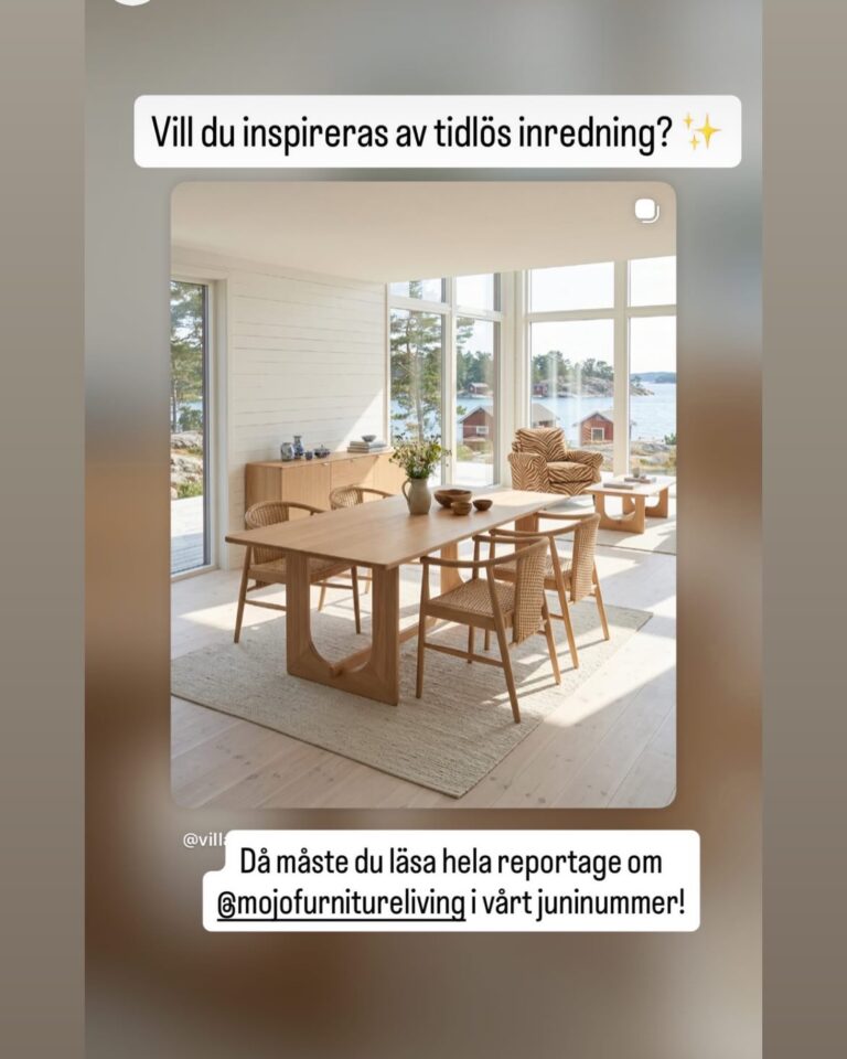 Instagram post from mojofurnitureliving. This post is in position 2.